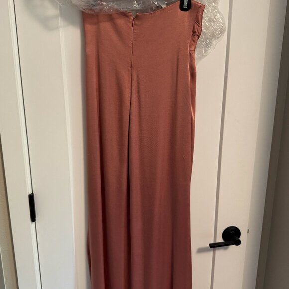 Shona Joy Strapless Knot Maxi Dress - Picture 2 of 4